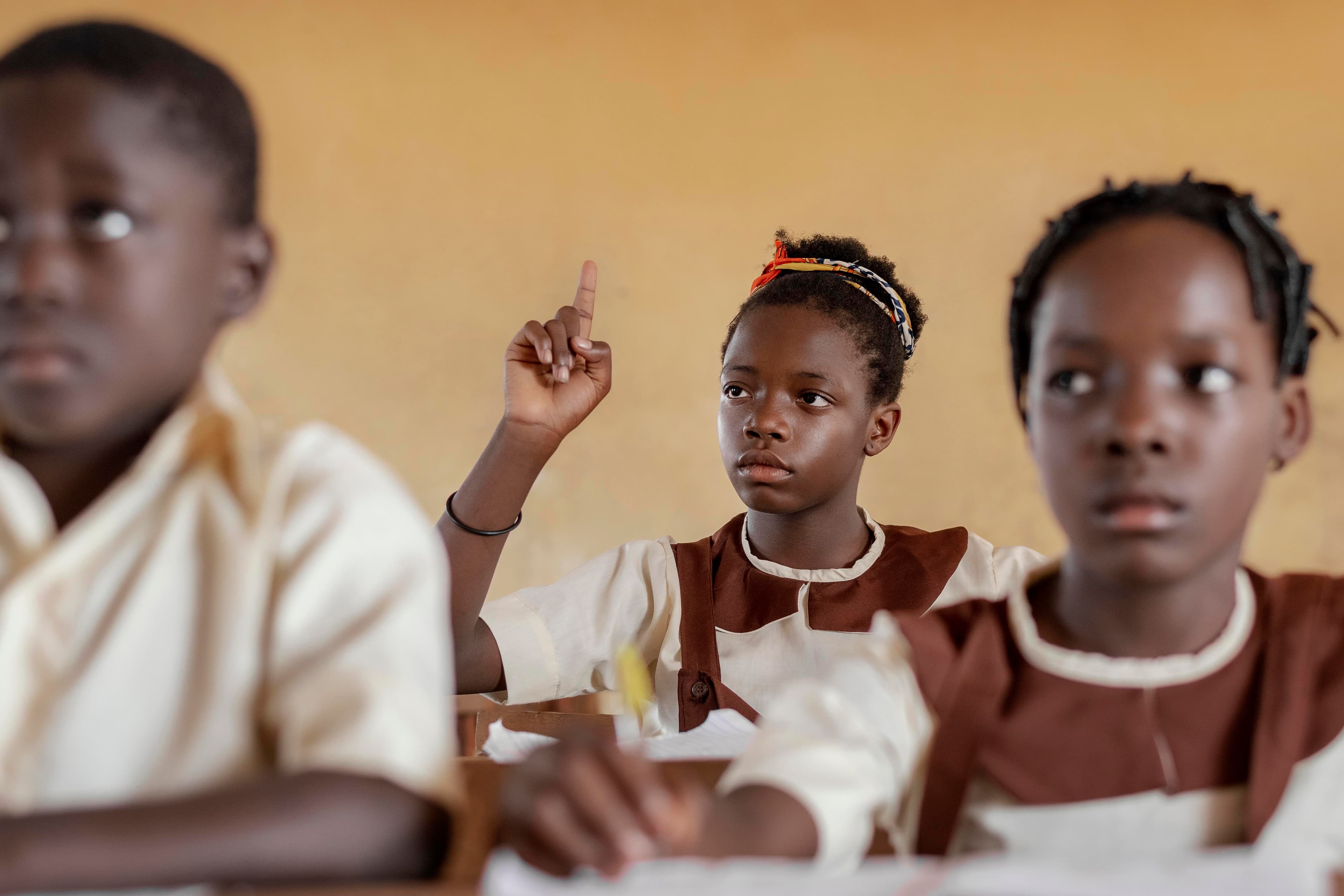Children in classroom